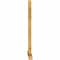 Ekena Millwork Portland Rough Sawn Timber Gable Bracket, Western Red Cedar, 108"W x 72"H x 4"D x 4"F, 16/12 Pitch GBW108X72X0404POR00RWR - alternate 5